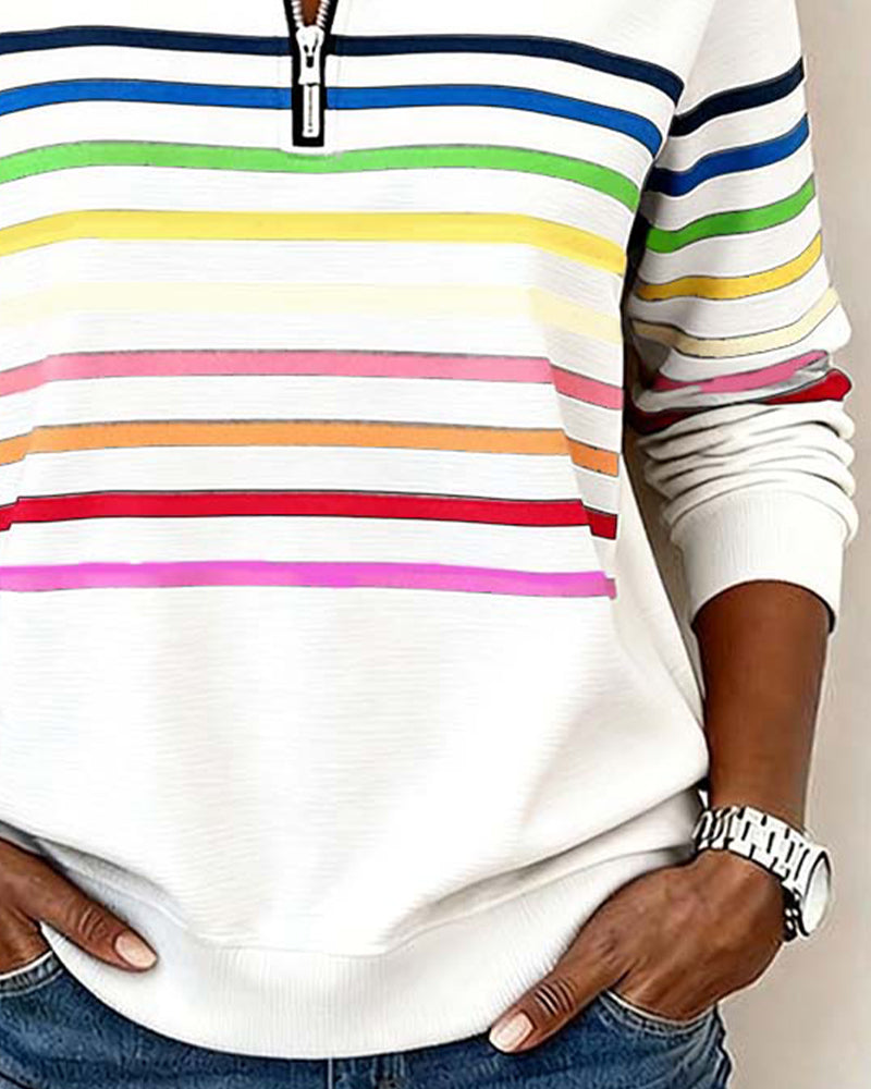 Sabela - Maglione casual stile colorato