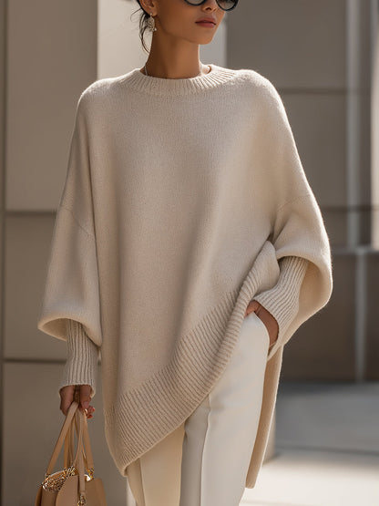 Elara - Maglione asimmetrico elegante