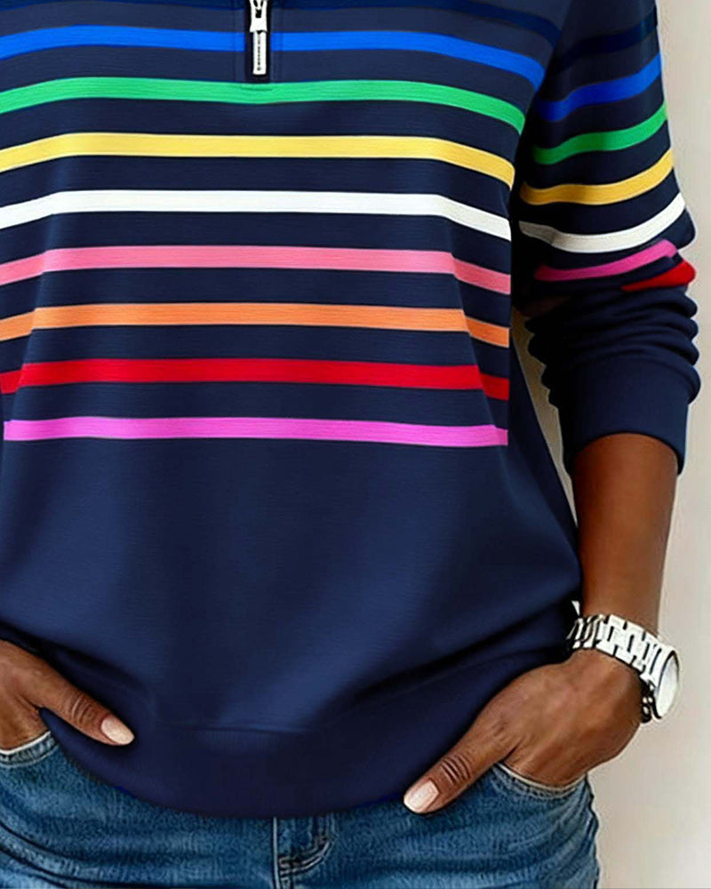 Sabela - Maglione casual stile colorato