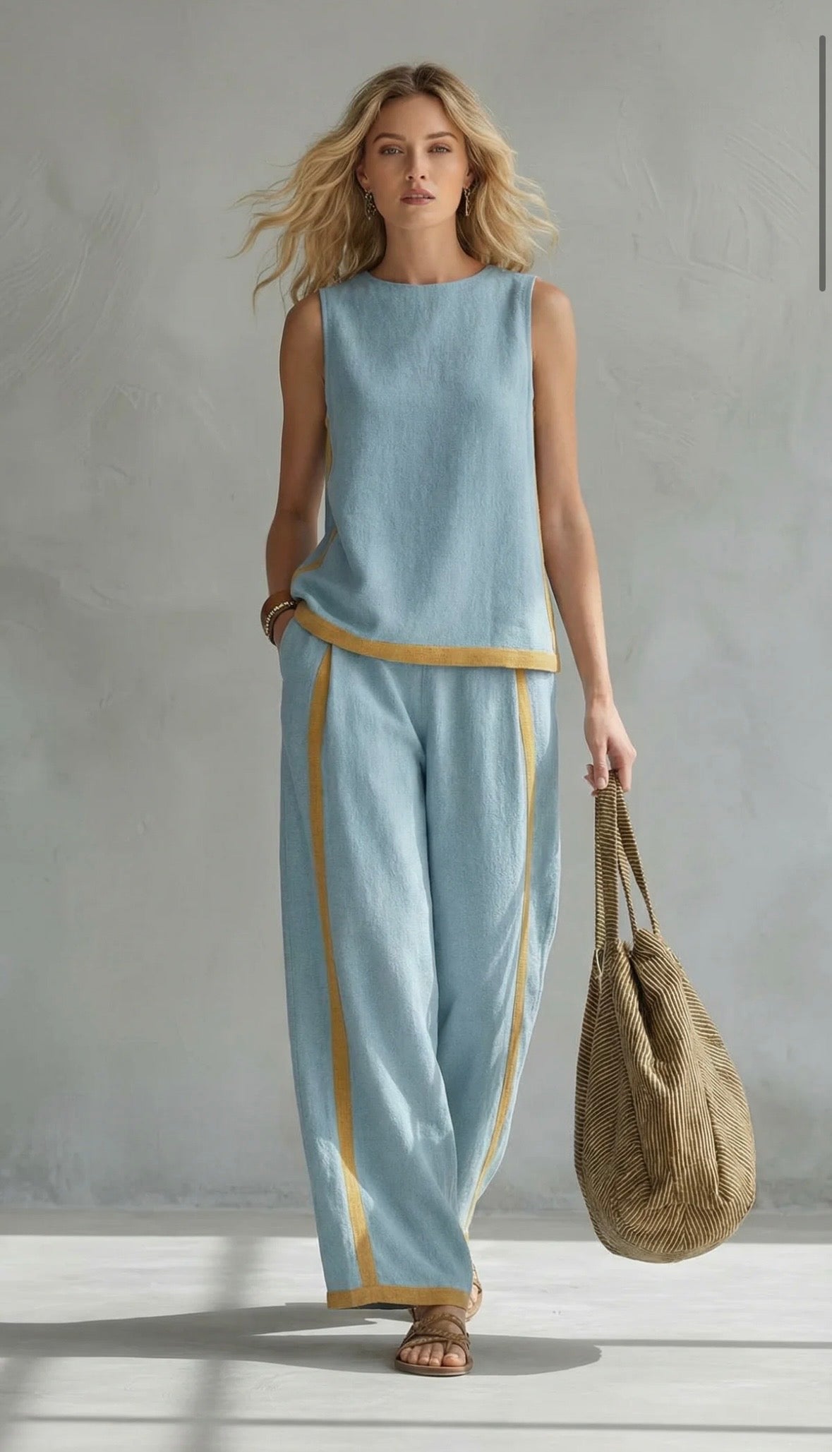 Dalia™- Completo gilet e pantalone elegante e casual
