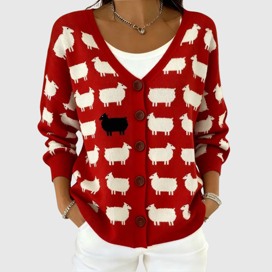 Renata | Cardigan in Maglia con Bottoni
