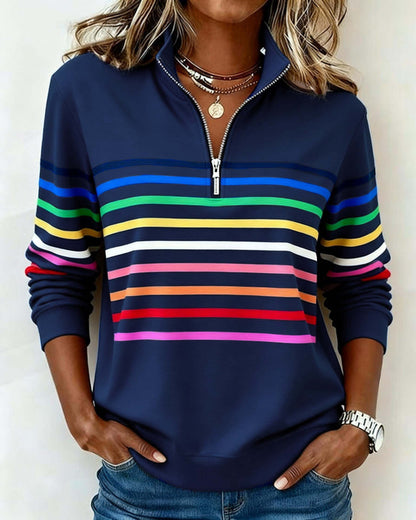 Sabela - Maglione casual stile colorato
