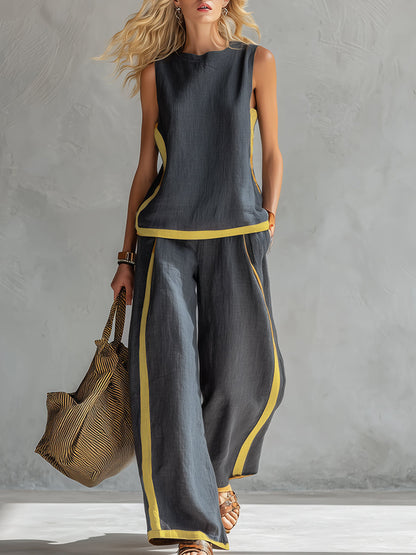 Dalia™- Completo gilet e pantalone elegante e casual
