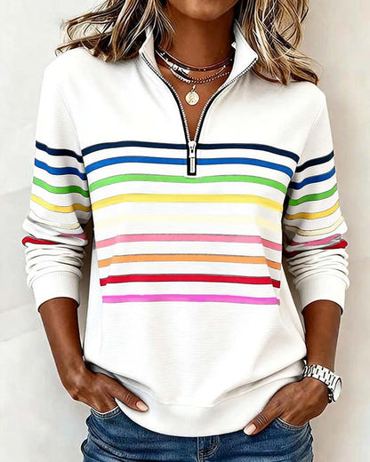 Sabela - Maglione casual stile colorato