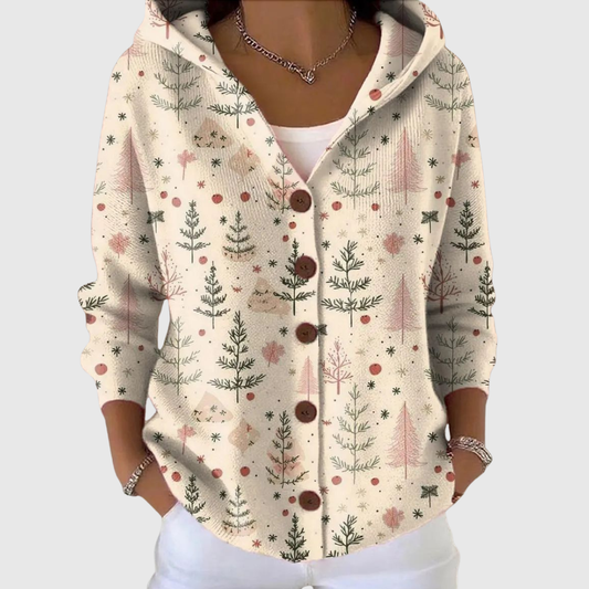 Marcella | Cardigan in Maglia con Cappuccio