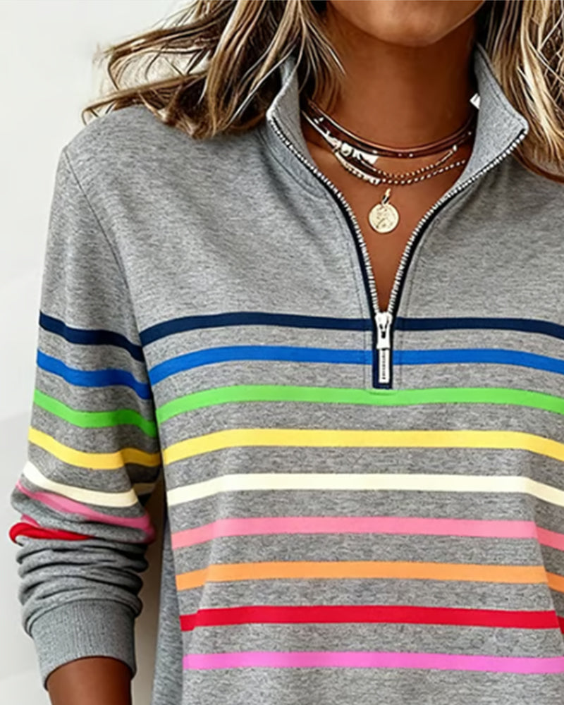 Sabela - Maglione casual stile colorato