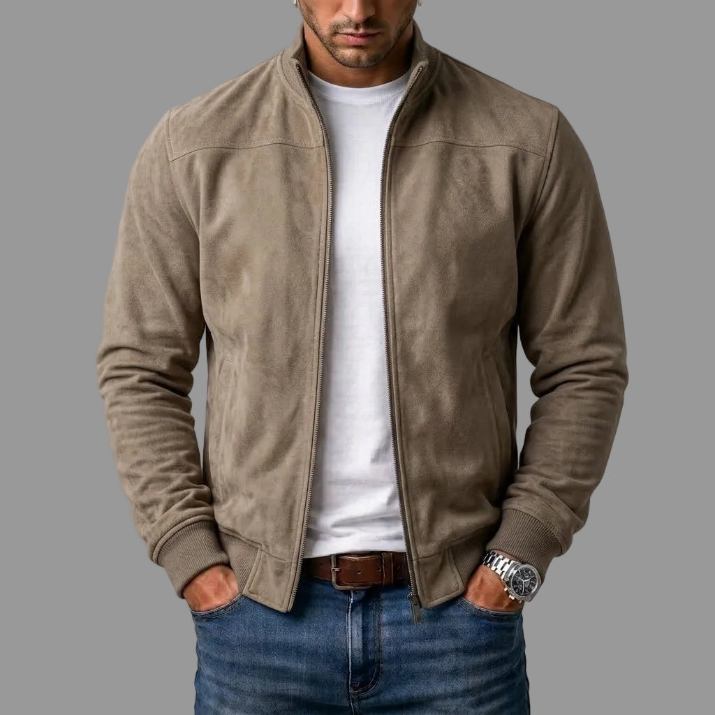Lorenzo | Bomber in Camoscio