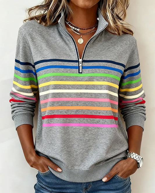 Sabela - Maglione casual stile colorato