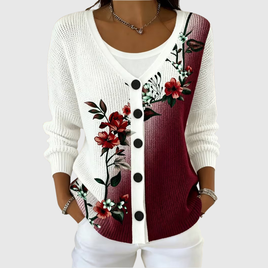 Incoronata | Cardigan in Maglia con Bottoni