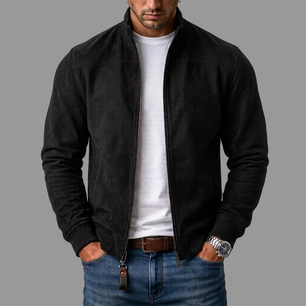 Lorenzo | Bomber in Camoscio