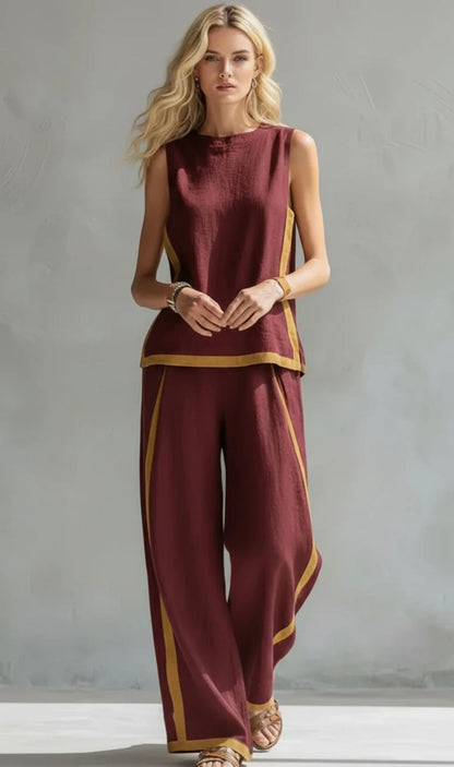 Dalia™- Completo gilet e pantalone elegante e casual