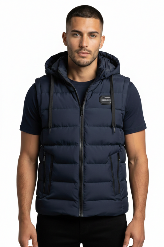 Theo - Gilet con cappuccio
