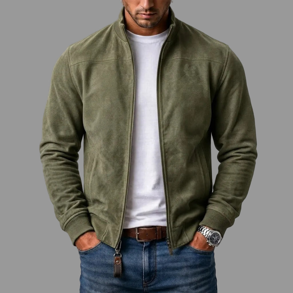 Lorenzo | Bomber in Camoscio