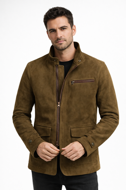 Sean - Giacca in camoscio