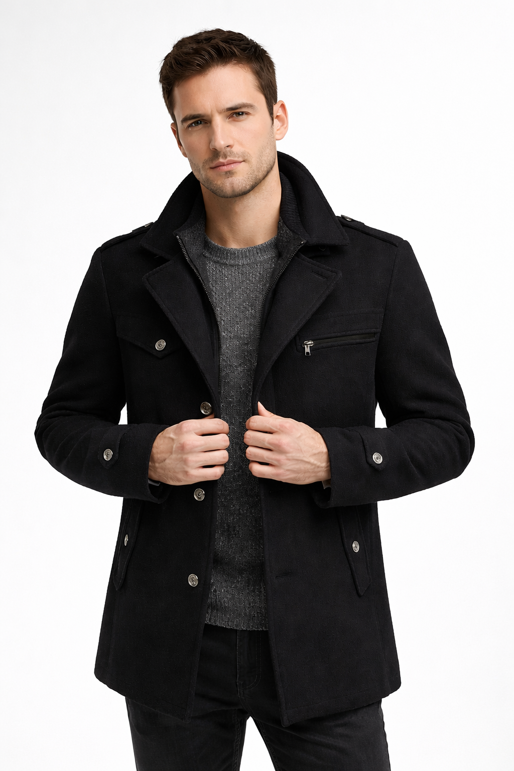Bellano - Cappotto classico stile giaccone