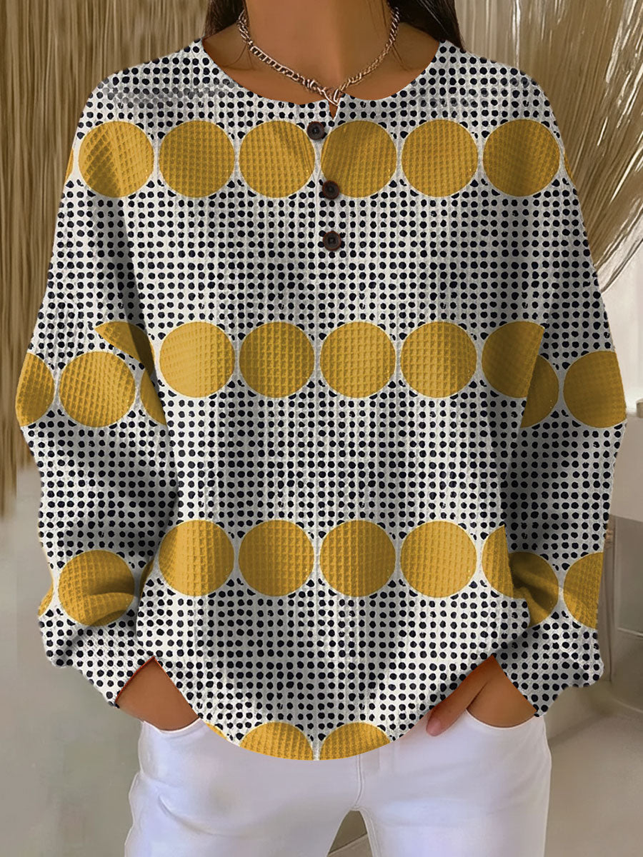 Arlet - Maglione invernale con bottoni