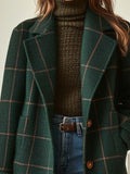 Nina - Cappotto lungo a quadri