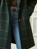 Nina - Cappotto lungo a quadri