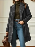 Nina - Cappotto lungo a quadri