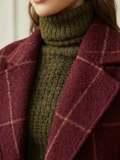 Nina - Cappotto lungo a quadri