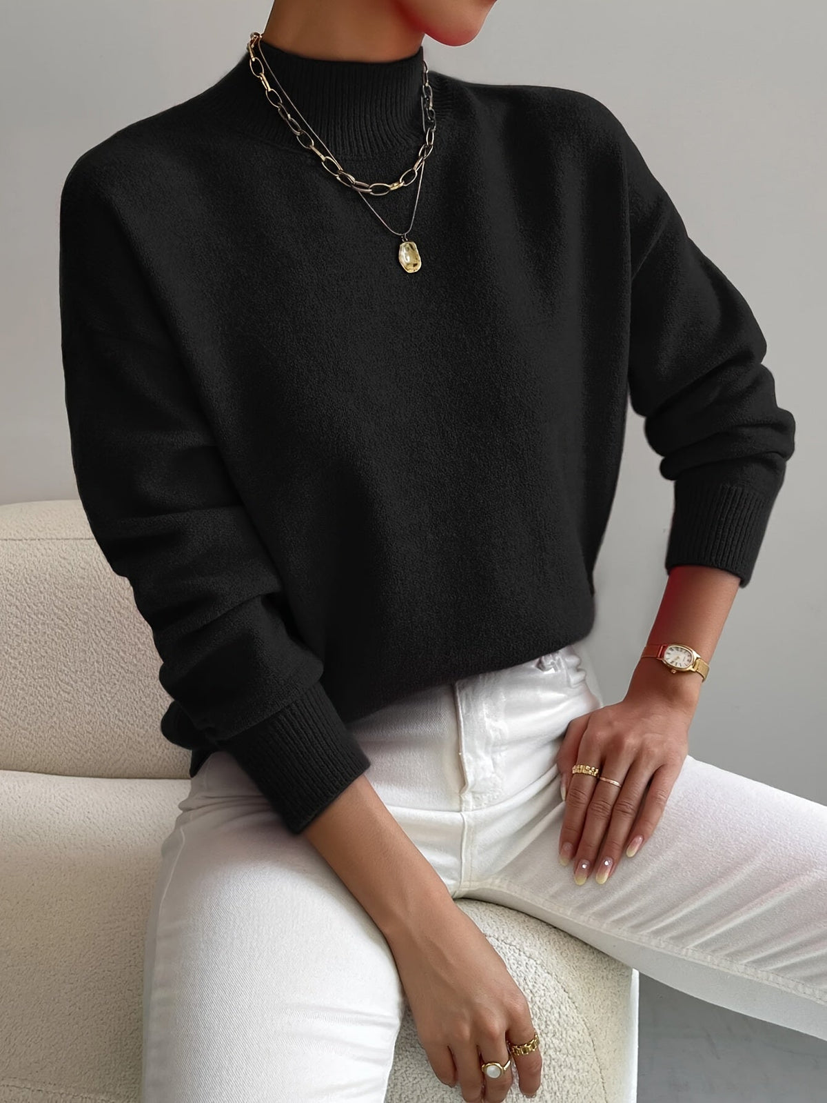 Melina - Maglione in maglia