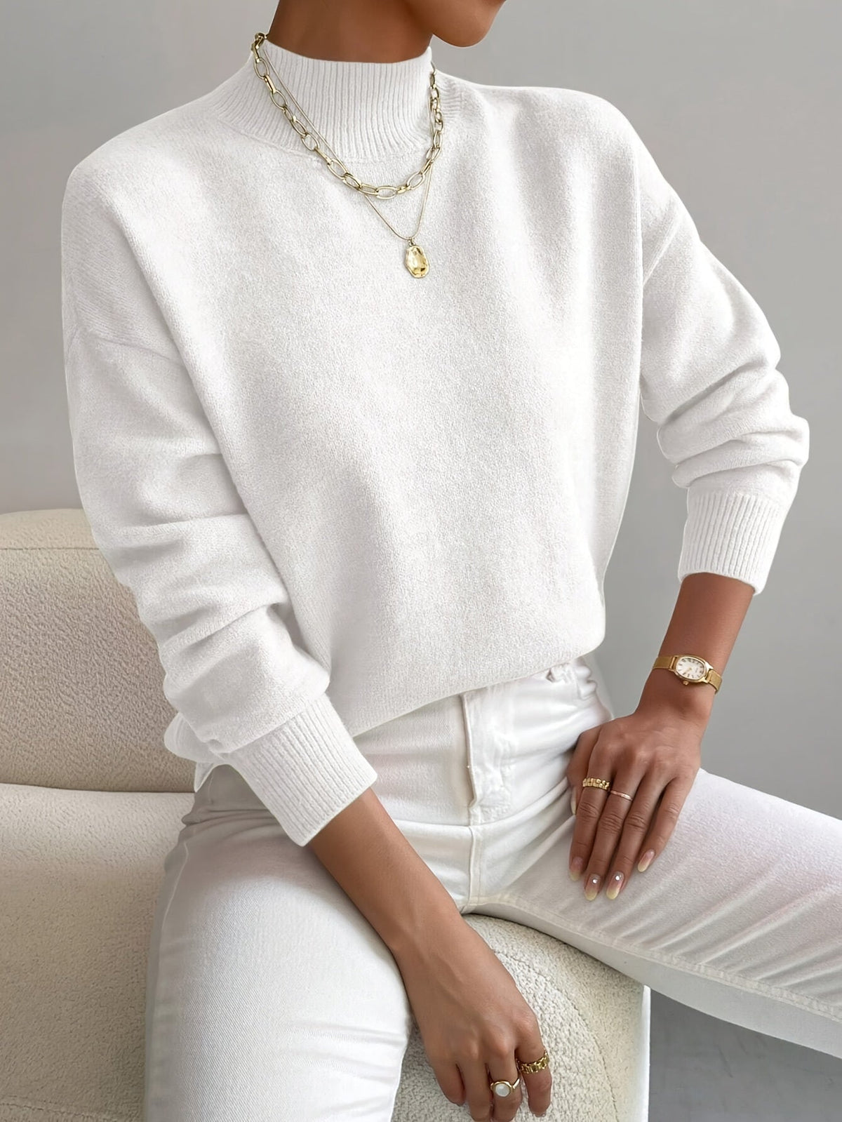 Melina - Maglione in maglia